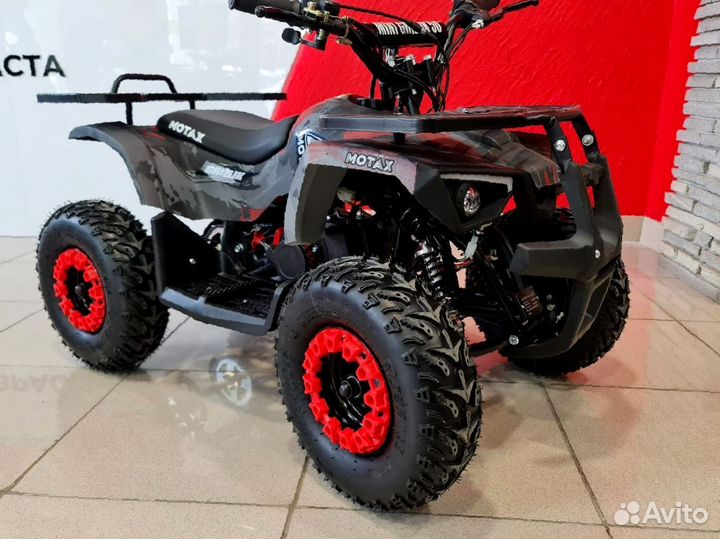 Детский квадроцикл Mini Grizlik X16 (PS) красный