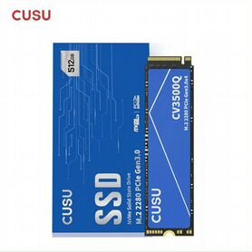 Ssd m2 2280 1tb PCIe 3.0x4 3500 мб/с