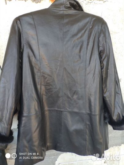 Кожаная куртка женская с подстежкой