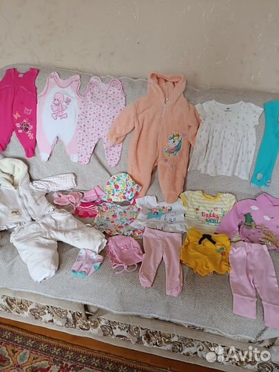Детская одежда для девочки пакетом