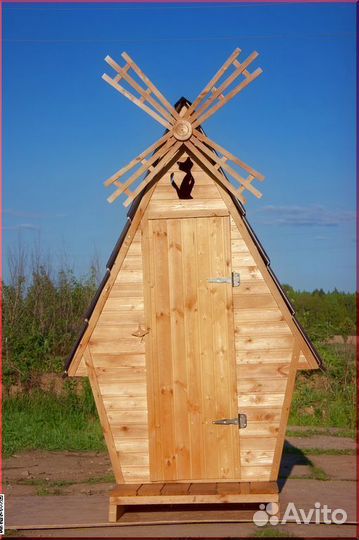 Дачный туалет с установкой ART130