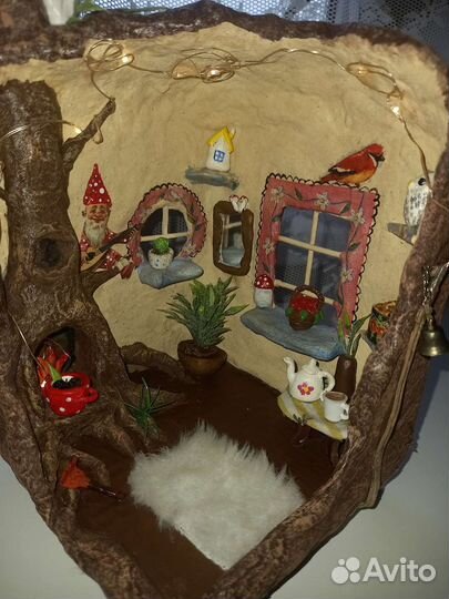 Ночник лесной домик