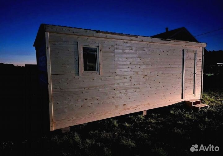 Бытовка вагончик из дерева