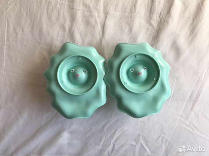 Подставка для яиц с тарелкой 2 шт посуда