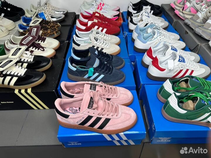 Кроссовки adidas samba, gazelle, Bermuda, spezial