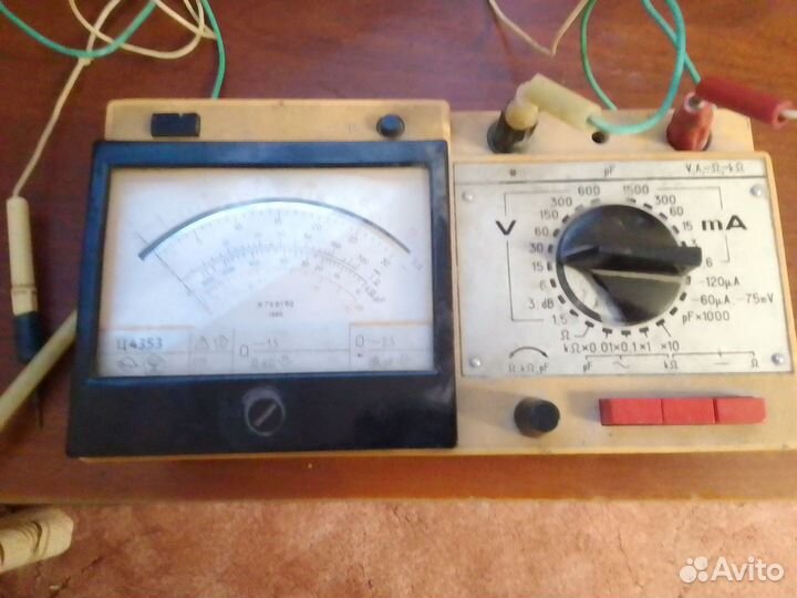 Тестер мультиметр СССР