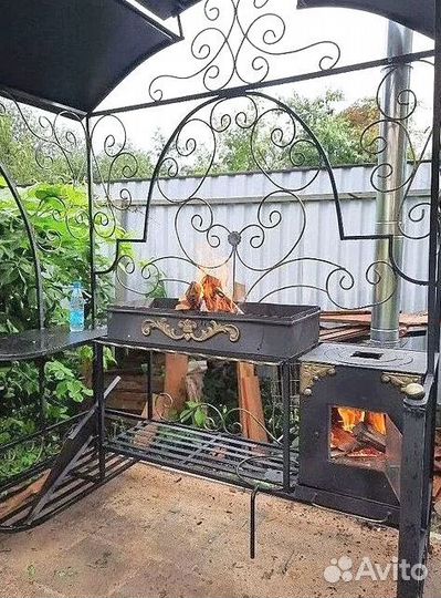 Кованый мангал