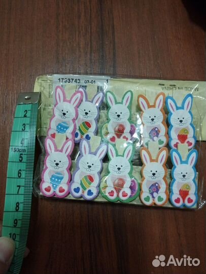 Прищепки декоративные