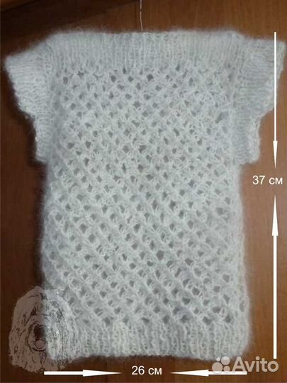 Детская безрукавка из собачьего пуха