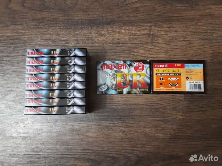 Аудио кассета maxell UR 90