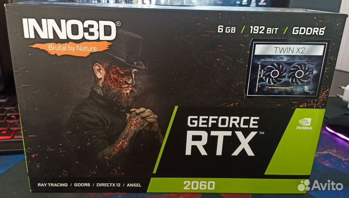 Продам Inno3D RTX 2060 Twin x2