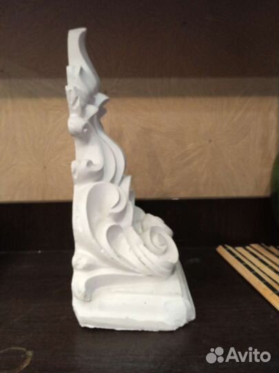 Капитель. Фрагмент. Гипс