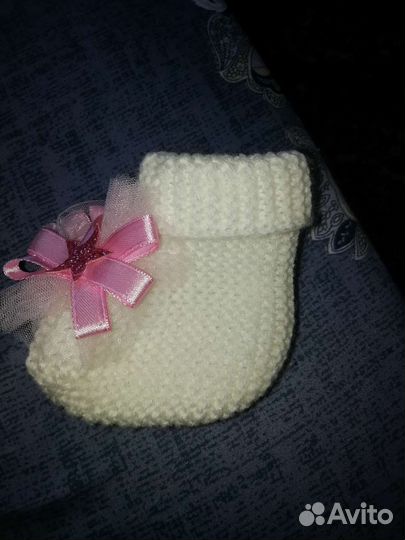 Пинетки для девочки