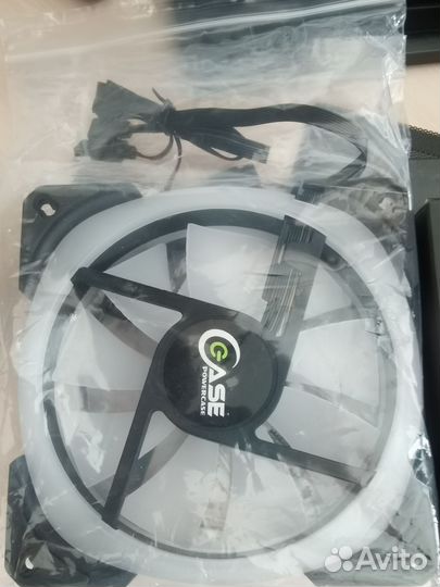 Кулеры GCase,Ginzu для корпуса пк с RGB