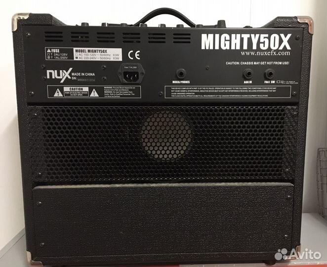 Гитарный комбоусилитель nux mighty 50x