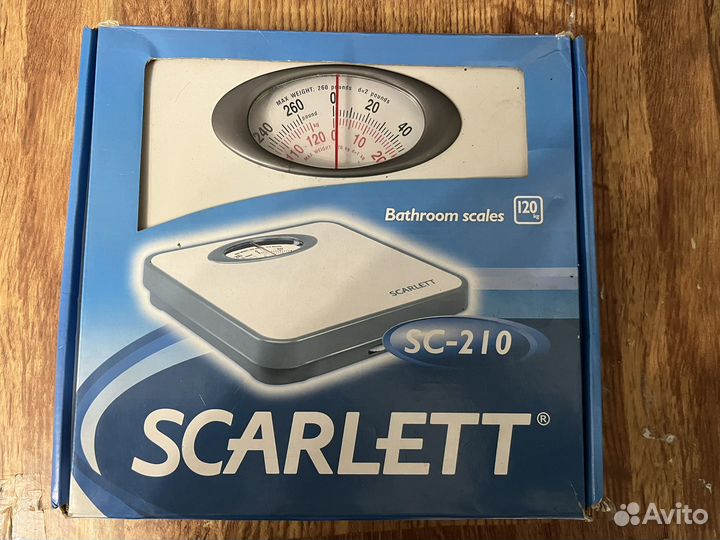 Весы напольные scarlett