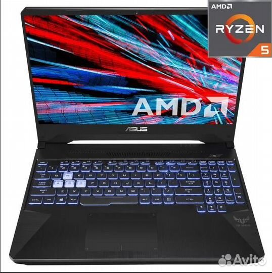 Asus 15.6/144 R5-3550H 4я8п GTX1650 16Гб 512+320Гб
