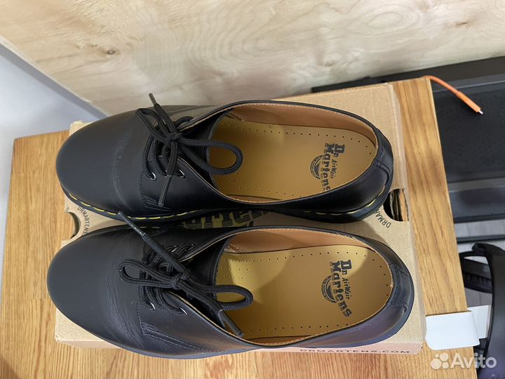 Dr. Martens 1461 black Nappa. Оригинал