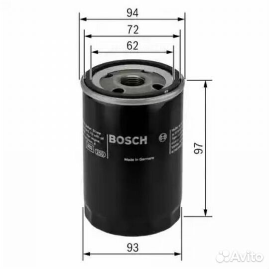 Bosch 0 451 103 333 Фильтр масляный