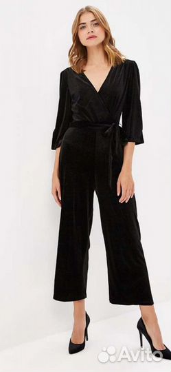 Велюровый комбинезон