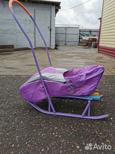 Коляска санки