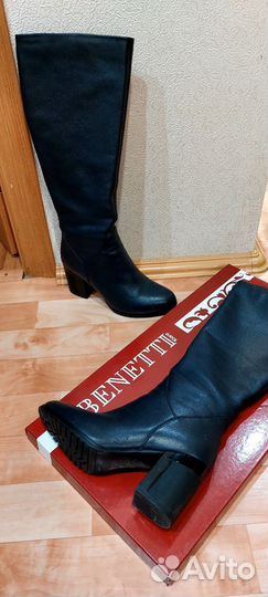Сапоги женские натуральная кожа
