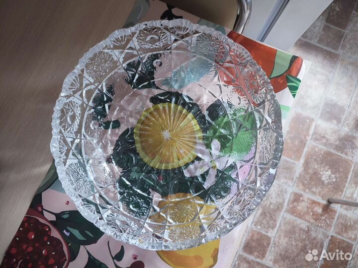 Ваза хрустальная СССР