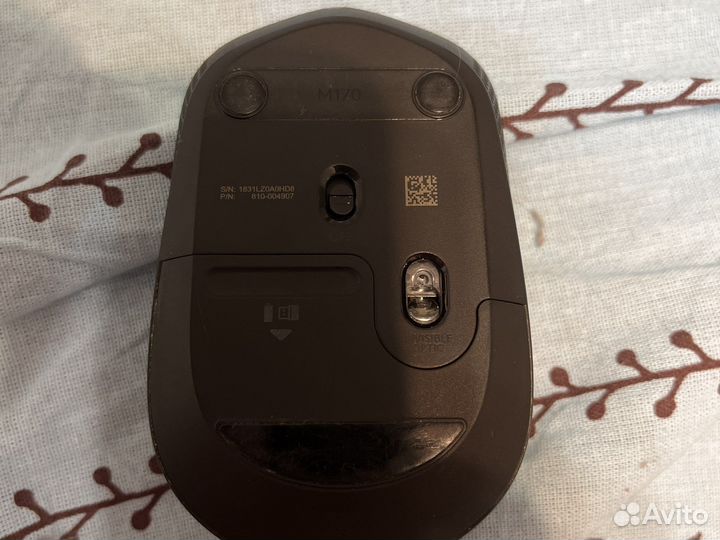 Мышка logitech М120 беспроводная