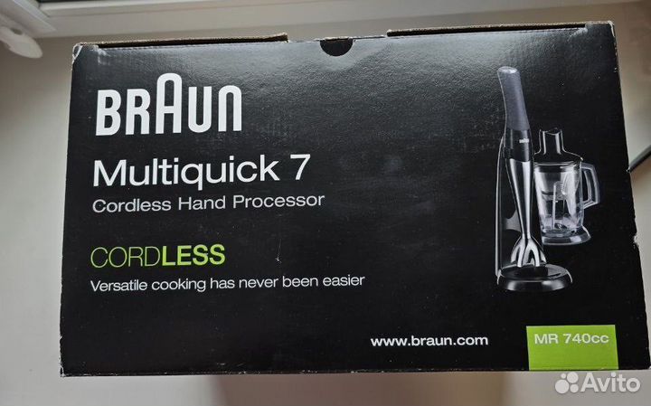 Блендер Braun беспроводной Multiquick 7