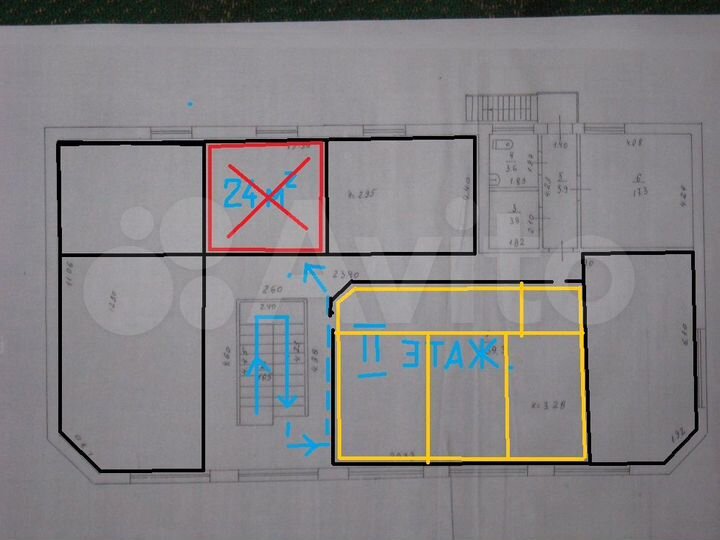 Свободного назначения, 19 м²