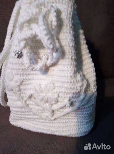 Сумка ручная работа женская, связанная крючком