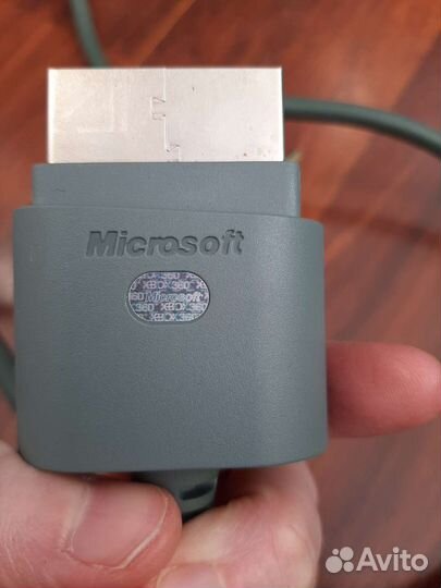 Кабель для xbox 360 av композитный