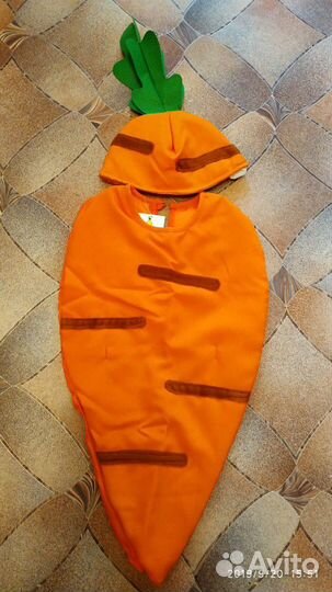 Карнавальные костюмы овощей