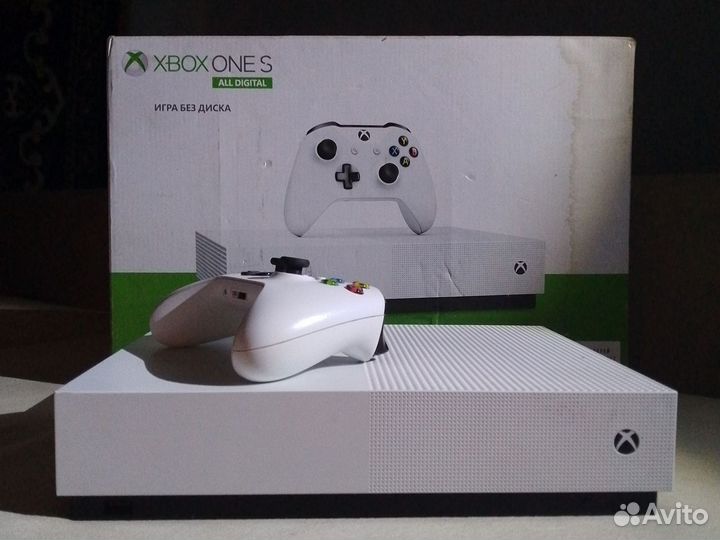 Xbox ONE S ALL digital 1tб (без дисковода)