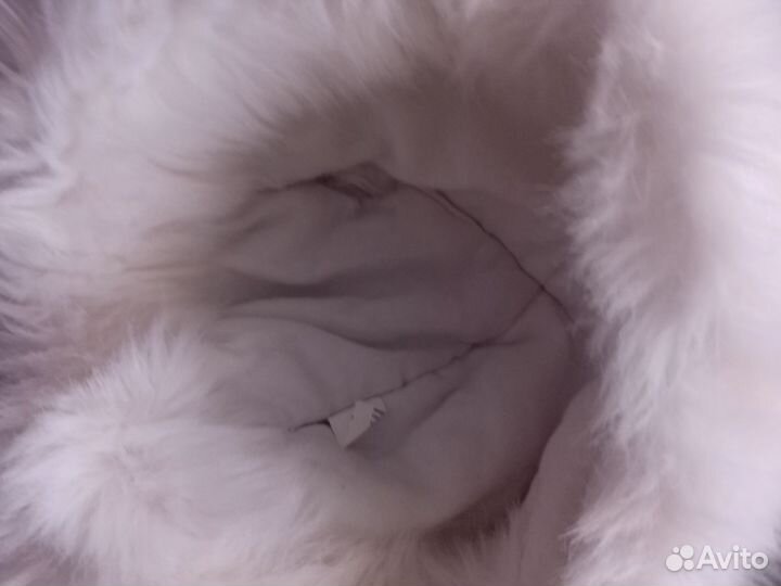 Шапка-ушанка зимняя женская