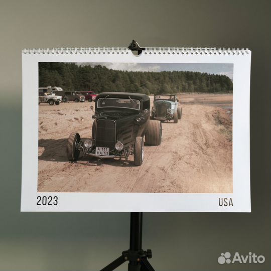 Настенный Автомобильный Календарь 2023