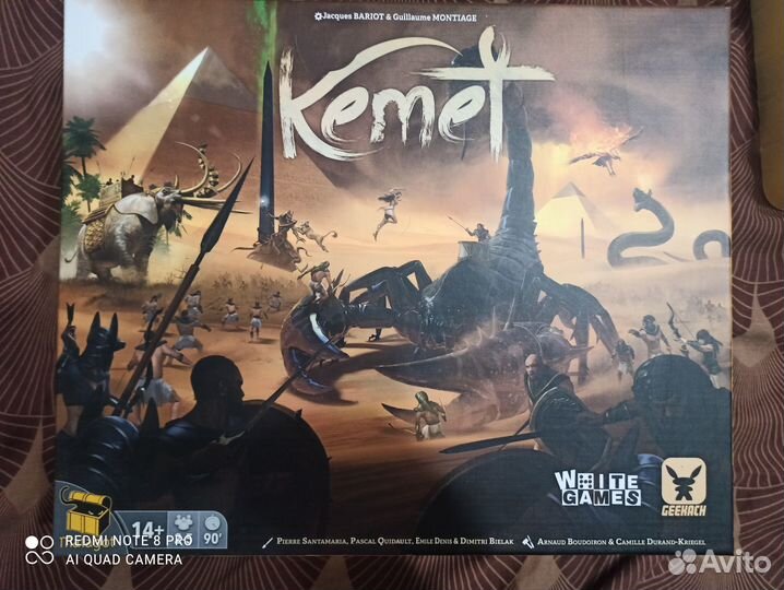 Настольная игра Кемет. Кровь и песок