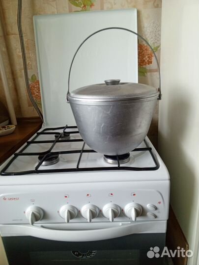 Казан чугунный 6 литров