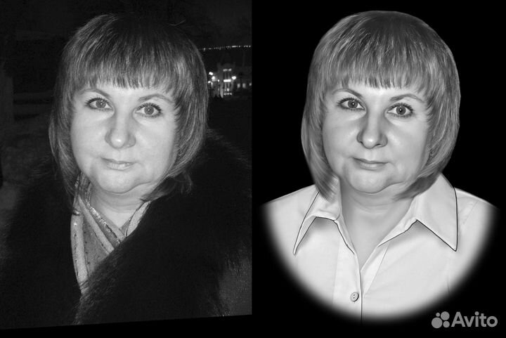 Ретушь/обработка фотографий на памятник