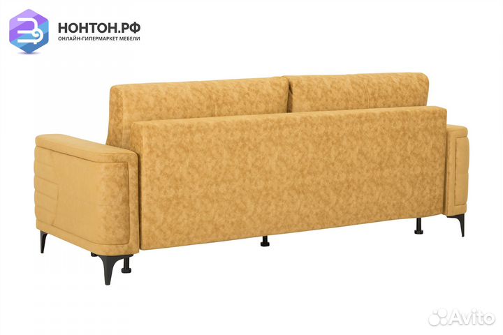 Диван тик-так Руди желтый