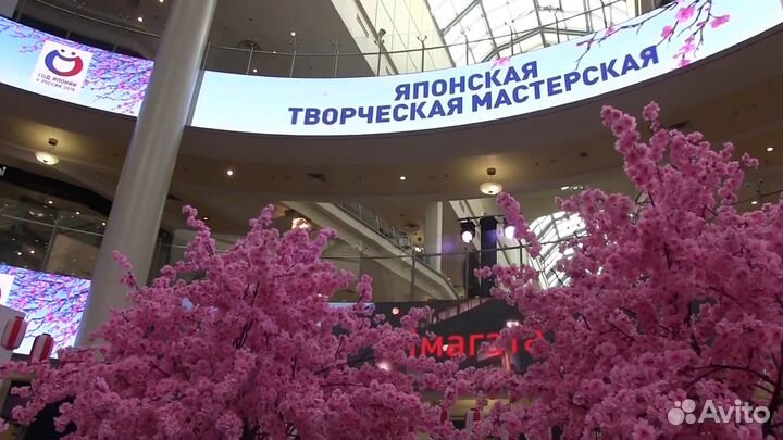 Анимация для медиафасадов, видео витрин ТЦ