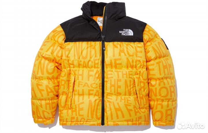 THE north face Down Jacket Unisex Yellow (L)(37)