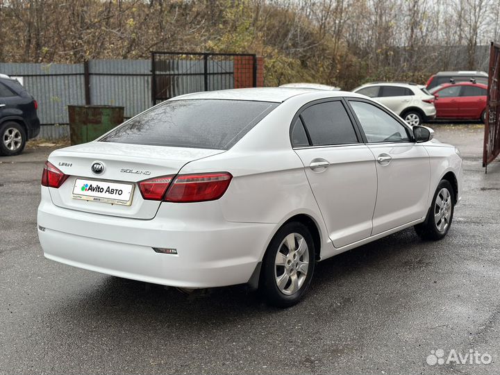 LIFAN Solano 1.5 МТ, 2016, 199 950 км