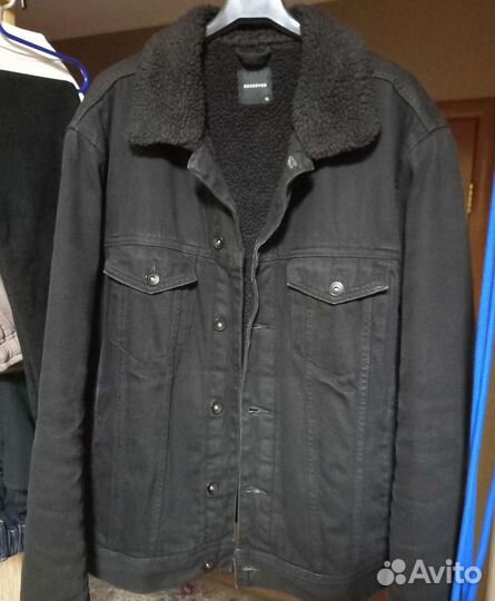 Джинсовая куртка шерпа Reserved