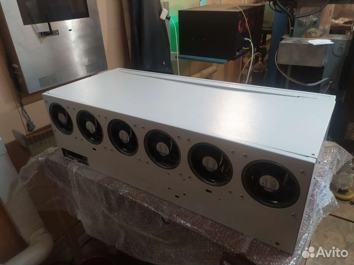 Закрытые корпуса для майнинга. 12,7,4-6 видеокарт