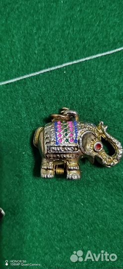 Слоник подвеска шкатулка