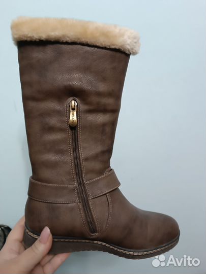 Сапоги новые женские зимние 36р T.Taccardi