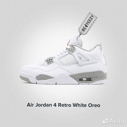 Nike Air Jordаn 4 Retrо White Orеo Оригинал