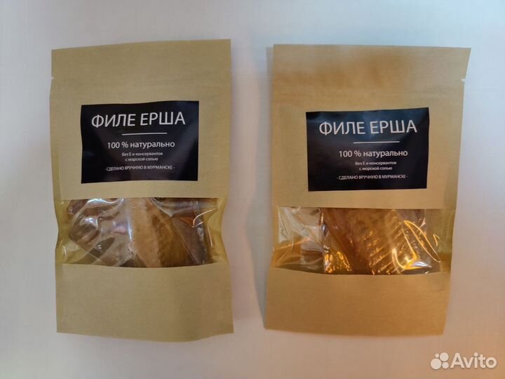 Филе ерша в вакууме 100 г