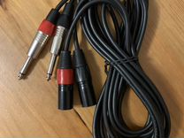 Аудио кабель XLR jack minijack RCA